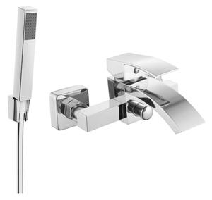 Mexen Libra R77 bateria wannowa z zestawem prysznicowym, chrom - 74513R77-00