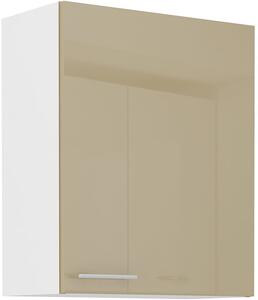 Szafka kuchenna wisząca górna LARA 60 G-72 1F Cappucino/Biały