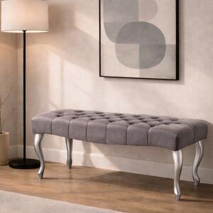Ławka pikowana Chesterfield Wave