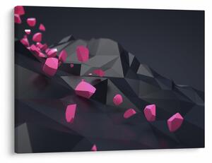 Obraz abstrakcji 3D (70x50 cm)