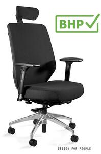 Ergonomiczny fotel biurowy Hero B-SM-2327 tkanina, zgodny z normą BHP