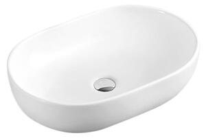 Umywalka nablatowa HYDROSAN NEO-WH-480 Owalny Biały