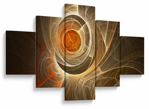 Obraz abstrakcji (125x70 cm)