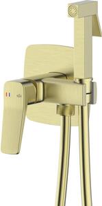 Bateria bidetowa KFA ARMATURA Malaga 4529-512-31 Złoto szczotkowane