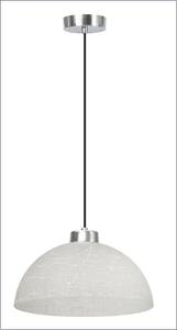 Chromowana nowoczesna lampa wisząca - N6-A09