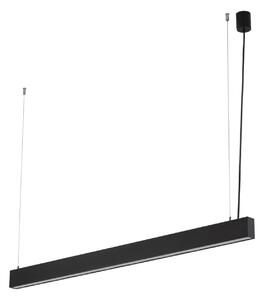 Lampa podłużna wisząca na żyłce LED Luxe Black (18173)
