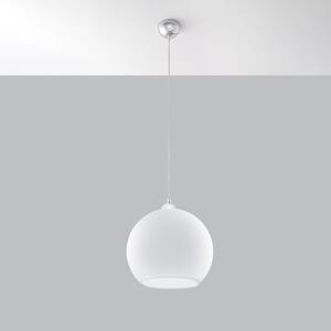 Lampa wisząca BALL biała Sollux Lighting
