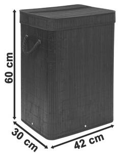 Kosz na pranie GOCKOWIAK Soren 80L Czarny