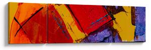 Obraz abstrakcji (170x50 cm)