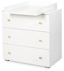 Komoda dla dzieci KAROLINA 80cm biaÅa z przewijakiem