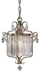 Wyjątkowa lampa wisząca Gianna - połyskujące, szklane detale