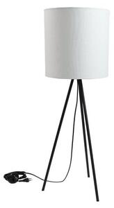 Nowoczesna lampa stołowa Trinity II - Gie El Home - biały abażur, trójnóg