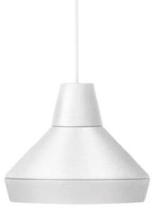 Biała lampa wisząca Cat's Hat - Grupa Products - szeroki klosz