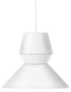 Biała lampa wisząca Queen - Grupa Products - aluminiowy klosz