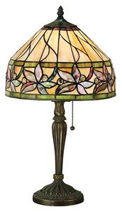 Mała lampa stołowa Ashtead - Interiors - szkło Tiffany