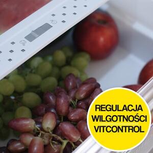 Lodówka AMICA FK3495.3FRAA Retro No frost 186.5cm Czerwony