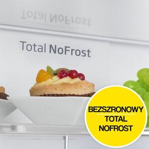 Lodówka AMICA FK3495.3FRAA Retro No frost 186.5cm Czerwony