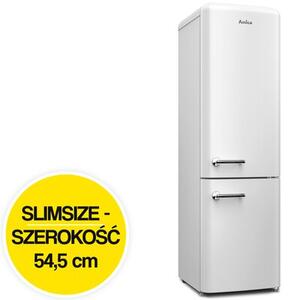 Lodówka AMICA FK3495.3FWAA Retro No frost 186.5cm Biała