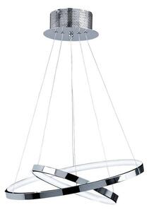 Designerska lampa wisząca Kline 2 - Endon Lighting - chrom