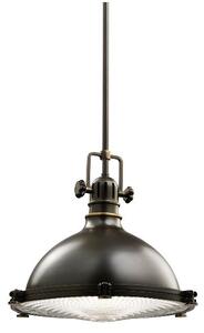 Industrialna lampa wisząca Jackson mała - brązowa
