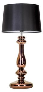Elegancka lampa stołowa - Versailles Copper 4concepts - miedziana podstawa