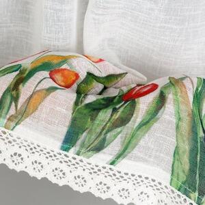 Firana gotowa EUROFIRANY Stella 150 x 30 cm BiaÅy