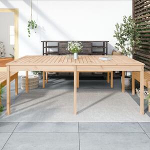 Stół ogrodowy, 203,5x100x76 cm, lite drewno sosnowe