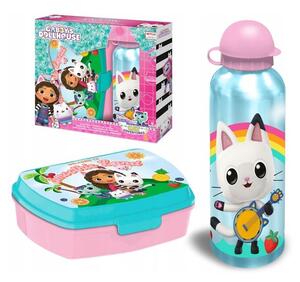 Zestaw śniadaniowy KIDS EUROSWAN GD00079 Koci Domek Gabi