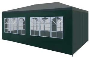 Zielony namiot plenerowy z oknami - Pikol