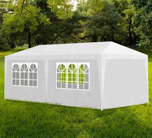Biały namiot ogrodowy z zamkiem - Pikol