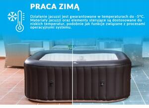 Basen z hydromasażem nadmuchiwany okrągły MSpa SPA Lite 180x70cm 700L
