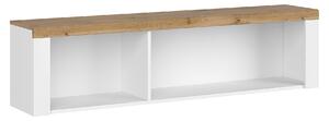 Biała minimalistyczna półka ścienna - Licaro 16X