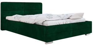 Tapicerowane łóżko z zagłówkiem 120x200 Oliban 3X - 36 kolorów