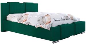 Tapicerowane łóżko z zagłówkiem 120x200 Lamar 3X - 36 kolorów