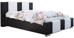 Podwójne łóżko z pojemnikiem 180x200 Lamar 3X - 36 kolorów