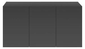 Komoda GABI 160cm czarna wiszÄ ca