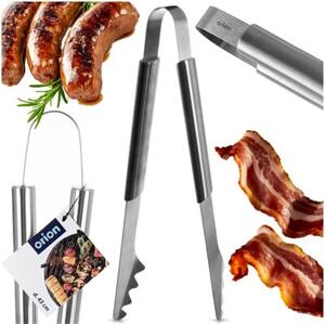 Szczypce grillowe stalowe 43 cm