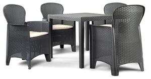 Zestaw Mebli Ogrodowych MINI Folia 4 EUROHIT Garden Corciano