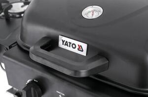 Grill ogrodowy gazowy YATO YG-20008 11 kW 48 x 37 cm