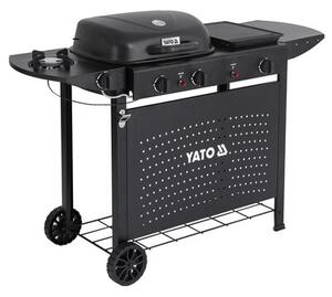 Grill ogrodowy gazowy YATO YG-20008 11 kW 48 x 37 cm