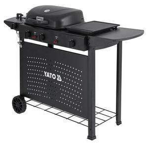Grill ogrodowy gazowy YATO YG-20008 11 kW 48 x 37 cm