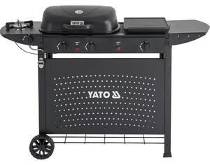 Grill ogrodowy gazowy YATO YG-20008 11 kW 48 x 37 cm
