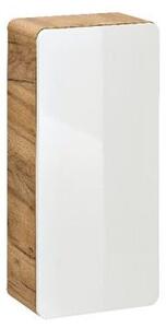 Szafka łazienkowa ARUBA 830 35 cm biała/dąb