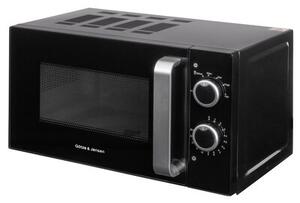 Kuchenka mikrofalowa GÖTZE & JENSEN MO301K 700W średnica 24.5 cm pojemność 20L Czarny