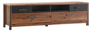 MebleMWM Szafka RTV BUFFALO 2K2S / 24RMKA40 / dąb royalis, matera laminat