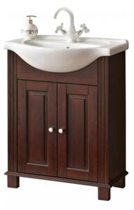 Szafka pod umywalkę RETRO 864 65 cm brązowa