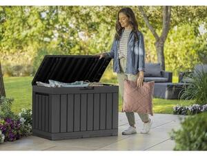 Skrzynia ogrodowa KETER Kentwood Box 259152 190L Grafit