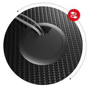 Biurko gamingowe HUZARO Hero 1.6 Czarny