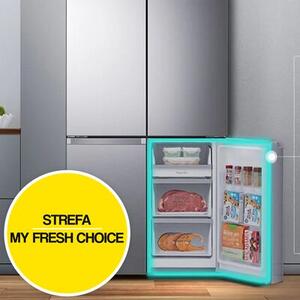 Lodówka HISENSE RQ758N4SBFE MD Side by Side No Frost 178.5 Czarna Wi-Fi ConnectLife My Fresh Choice Metal Cooling