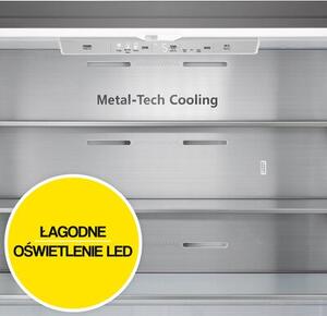 Lodówka HISENSE RQ758N4SBFE MD Side by Side No Frost 178.5 Czarna Wi-Fi ConnectLife My Fresh Choice Metal Cooling